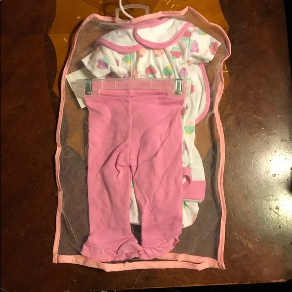 Set Cadeau Bébé Fille 6 Pièces Thème Ballerine Kyle & Deena - Taille 0-3 Mois, Neuf Avec étiquettes - Coton/polyester